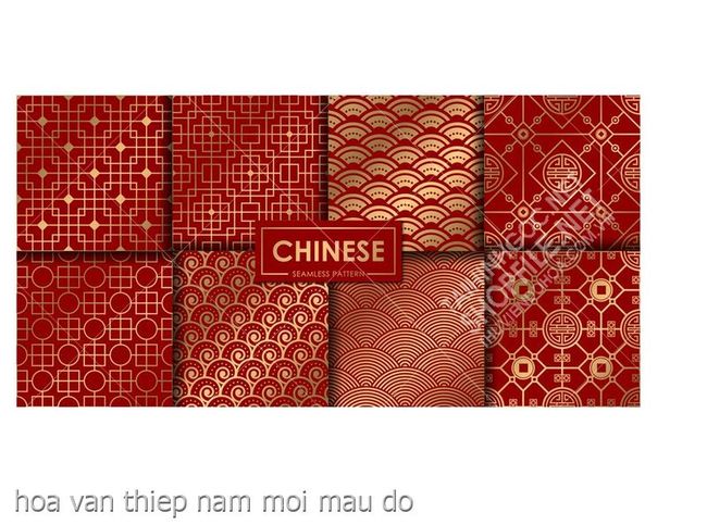 hoa van thiep nam moi mau do
